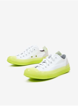 Tenisky Converse - biela, neónová zelená