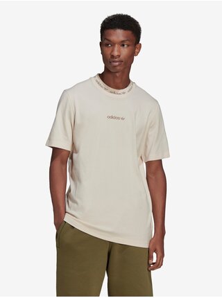 Krémové pánské tričko adidas Originals