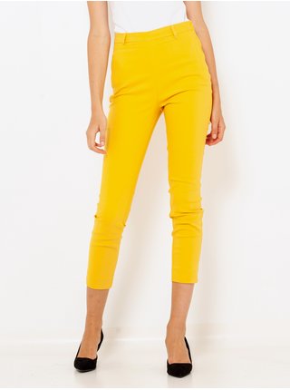 Žluté 3/4 skinny fit kalhoty CAMAIEU