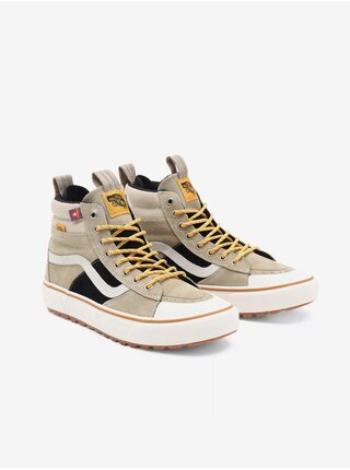 Béžové pánské semišové kotníkové boty Vans