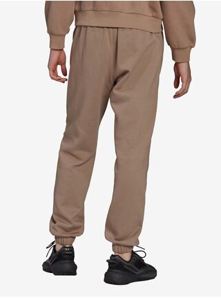 Hnedé pánske tepláky adidas Originals