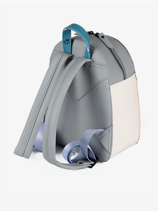 Krémovo-šedý dámský batoh VUCH Dog walkers backpack