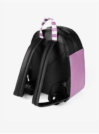 Fialovo-čierny dámsky batoh VUCH Swimmers backpack