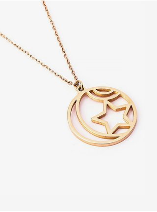 Růžovo-zlatý náhrdelník VUCH Rose Gold Sphere