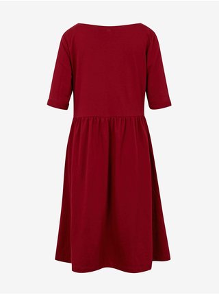 Vínové dámské basic šaty s kapsami ZOOT Baseline Monika 2