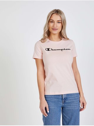 Světle růžové dámské tričko Champion