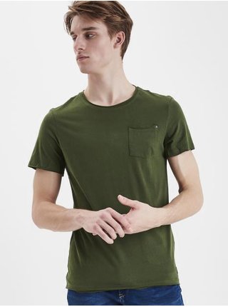 Zelené basic tričko Blend Noel