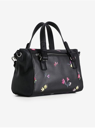 Černá dámská květovaná kabelka Desigual Little Bia Loverty 