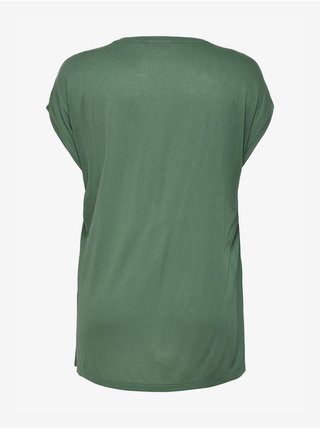Zelené tričko ONLY CARMAKOMA Flake