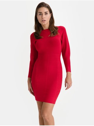 Červené dámské šaty Guess Daisy