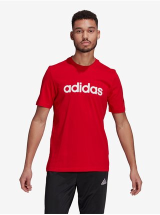 Červené pánské tričko adidas Performance