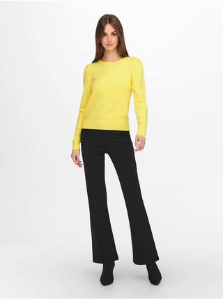 Žltý basic sveter Jacqueline de Yong Marco