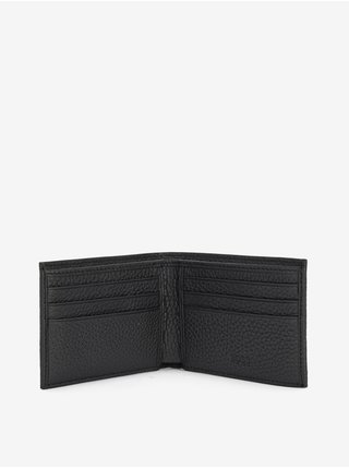 Černá pánská kožená peněženka HUGO BOSS
