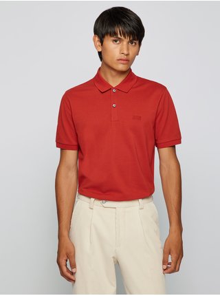 Červené pánské polo tričko HUGO BOSS