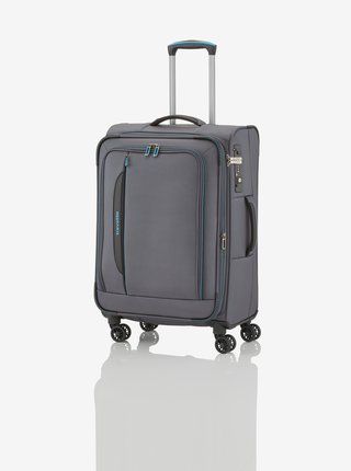 Cestovní kufr Travelite CrossLITE 4w M Anthracite