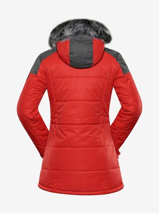 Červená dámská zimní bunda Alpine Pro ICYBA 7