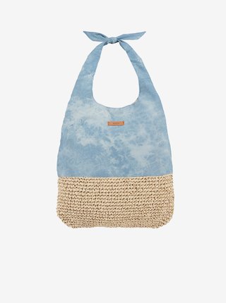 Modrá dámska batikovaná plážová taška BARTS