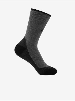 Unisex ponožky ALPINE PRO TRIN černá-šedá