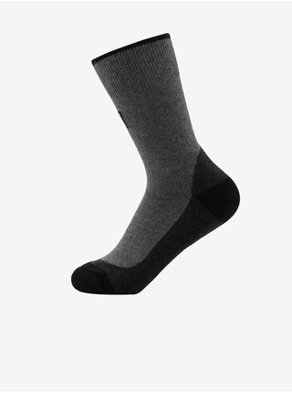 Unisex ponožky ALPINE PRO TRIN černá-šedá