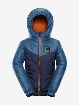 Modrá dětská zimní prošívaná bunda Alpine Pro MERIKO 2 
