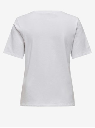 Biele dámske basic tričko ONLY New Only