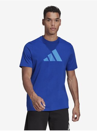 Modré pánske tričko adidas Performance