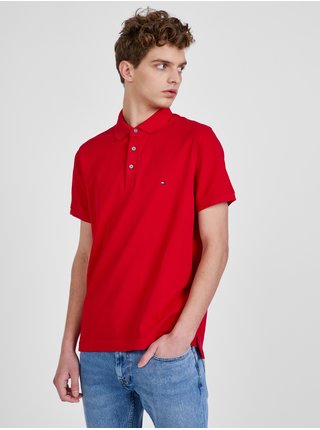 Červené pánské polo tričko Tommy Hilfiger 1985 Polo