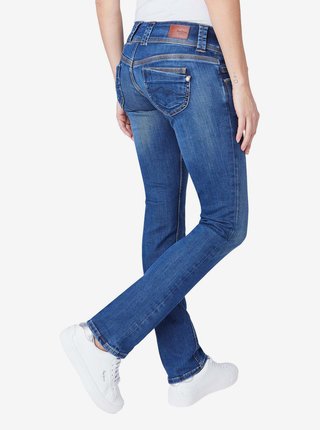 Tmavě modré dámské slim fit džíny Pepe Jeans Venus
