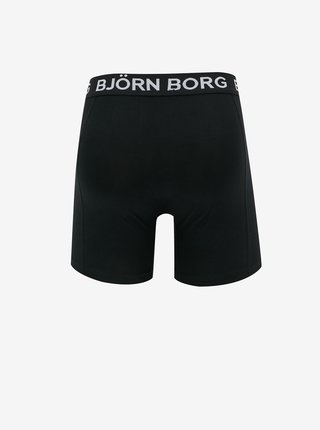Sada dvoch pánskych čiernych boxeriek Björn Borg