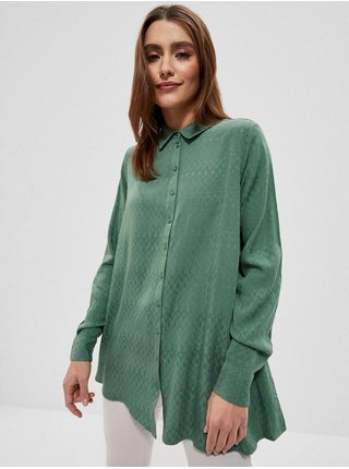 Zelená dámska košeľa Moodo
