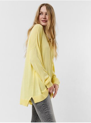 Žltý sveter VERO MODA Jennifer