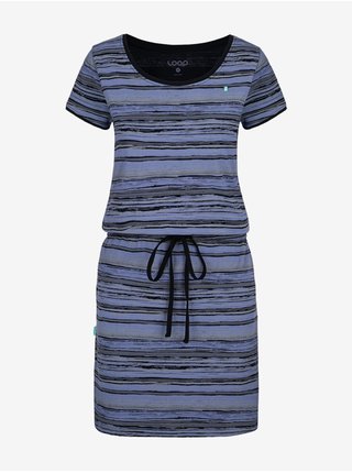 Letné a plážové šaty pre ženy LOAP - modrá, čierna