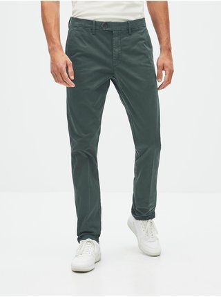 Zelené pánské kalhoty Celio Pocharles 