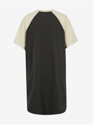 Béžovo-hnědé dámské šaty Superdry Cali Surf Raglan 
