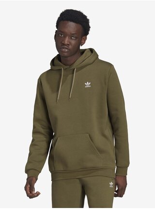 Khaki pánská mikina s kapucí adidas Originals