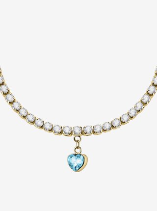Stříbrno-zlatý dámský náhrdelník La Petite Story