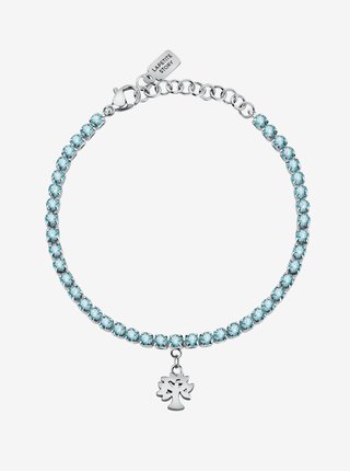Modro-stříbrný dámský náhrdelník La Petite Story 