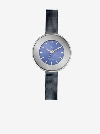 Dámské hodinky s nerezovým páskem v tmavě modré barvě Girl Only  