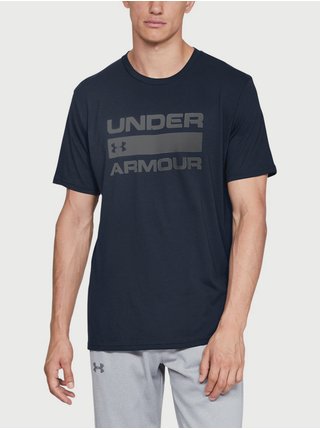 Tričká s krátkym rukávom pre mužov Under Armour - modrá