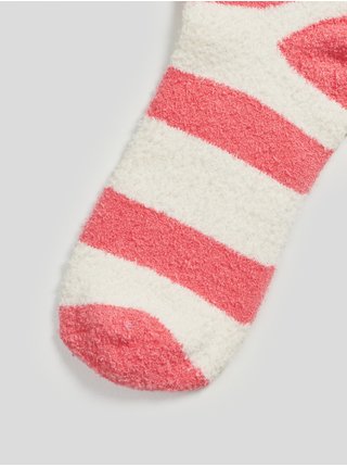 Růžové holčičí ponožky pruhované GAP