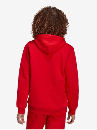 Červená pánská mikina s kapucí adidas Originals