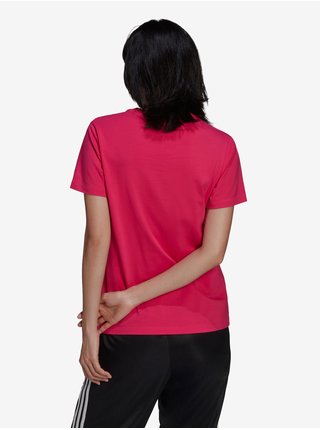 Tmavě růžové dámské tričko adidas Originals