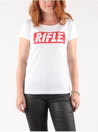 Tričká s krátkym rukávom pre ženy Rifle - biela
