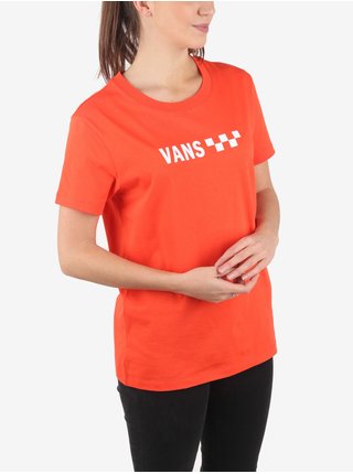 Tričká s krátkym rukávom pre ženy VANS - oranžová
