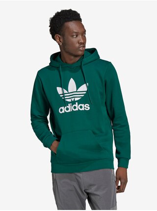 Zelená pánska mikina s kapucou adidas Originals