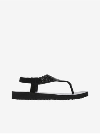 Černé dámské sandály Skechers