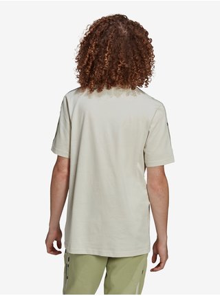 Béžové pánské tričko adidas Originals Camo Infill
