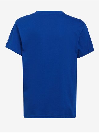 Modré detské tričko adidas Originals