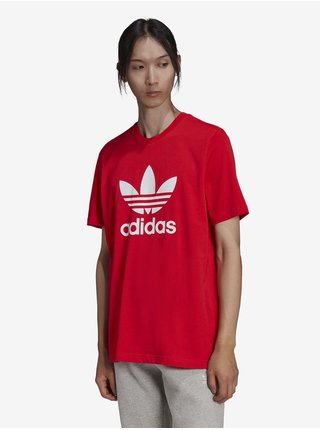 Červené pánske tričko adidas Originals