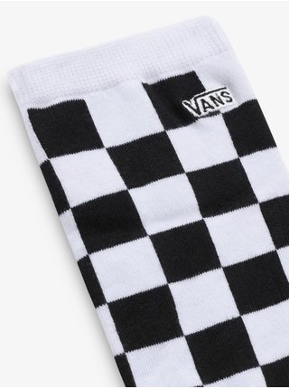 Černo-bílé dámské kostkované ponožky VANS